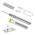 thumbnail image 3 of koolsoo Stainless Steel Soldering Iron Kit 5V 8W Adjustable Temperature Electric Soldering Iron Kit Sliver, 3 of 8
