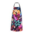 thumbnail image 2 of Demon Slayer Adjustable Bib Apron, Waterdrop Resistant Aprons with 2 Pockets Cooking Kitchen Aprons for Women Men Chef, 2 of 8