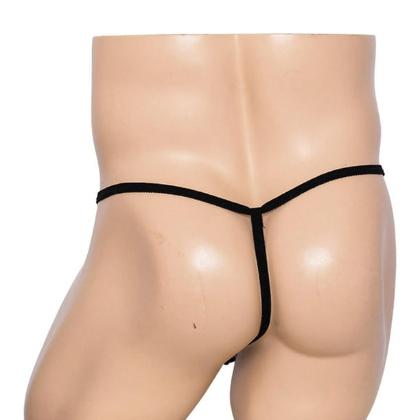 Boxer Tipo Tanga Para Hombre Bóxer Metálico Abierto Para Hombre