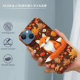 thumbnail image 2 of COMIO  Autumn Phone Case Fall Leaves Cover for iPhone 14, Cute Fox and Squirrel Animals Case for Women Girls Boys, Unique Trendy Cover Case for iPhone 14, 2 of 4