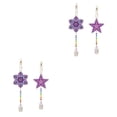 thumbnail image 2 of Yuarrent 2 piezas adultos niños diamantes de imitación pintura llavero llavero accesorios Type3 NO3, 2 of 6