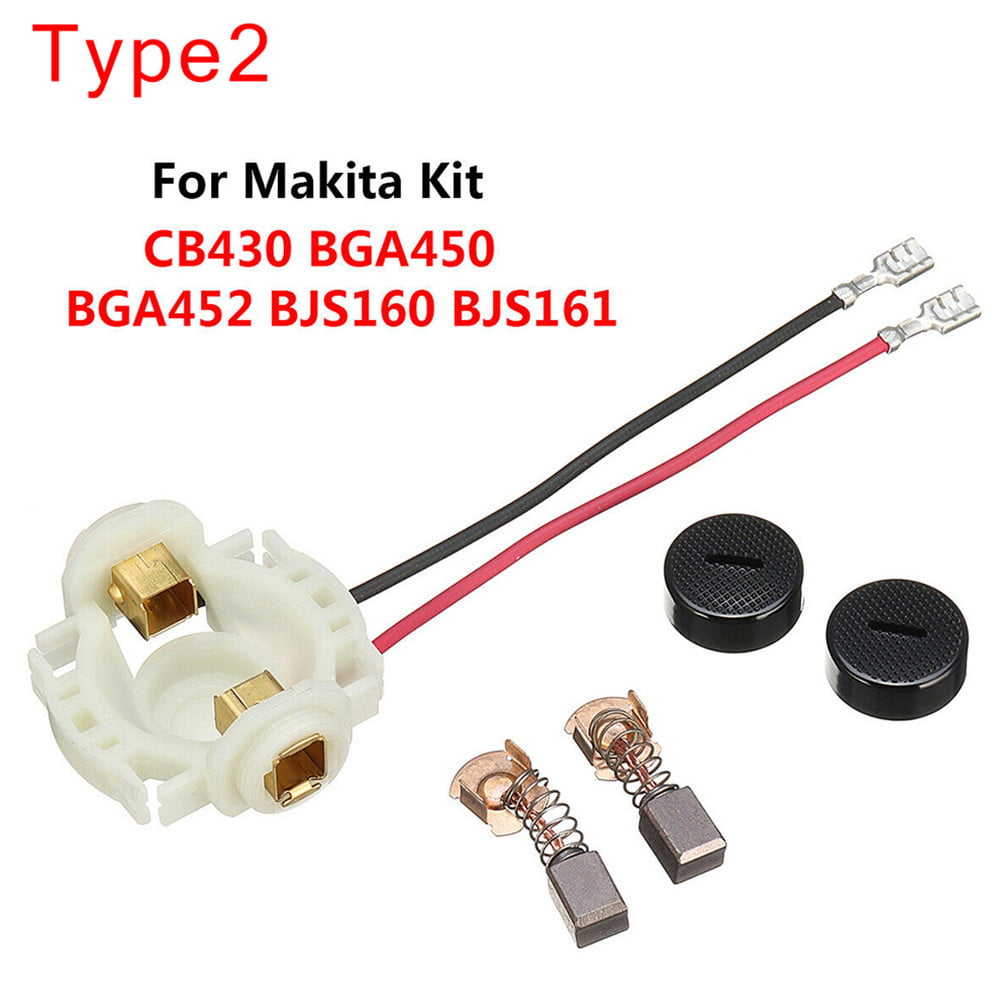Carbon Brush Set For Makita 18V LXT Angle Grinder BGA452 BGA452Z CB-430 CB430 