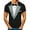 Gray, variant on Men's 3D-Print Realistic Tuxedo Short Sleeve T-Shirt Classic Party Humor Vintage Funny Tux Tee Joke Concert Festival T Shirt for Men