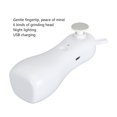 thumbnail image 4 of Baby Electric Nail Trimmer, Newborns Electric Nail Trimmer Battery Powered Rounded Curve 2 Levels Speed  for Home, 4 of 7