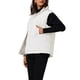 thumbnail image 4 of Chaleco acolchado sin mangas de invierno ligero para mujer Inspire Chic, con cuello alto, abrigo acolchado cálido, color blanco, 4 of 6
