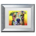 thumbnail image 2 of Trademark Fine Art 'Dogs Have A Way' Canvas Art by Dean Russo, White Matte, Silver Frame, 2 of 4