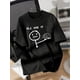 thumbnail image 1 of Women's Casual Graphic Tee - "Plz Use It" Cartoon Brain Design, Short Sleeve Crew Neck, Polyester Spandex Blend, Machine Washable, Relaxed Fit for Spring & Summer, Ladies T Shirts, 1 of 5