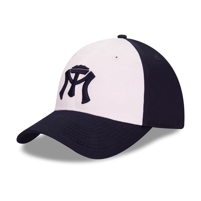 Gorra Curva Para Hombre, Monterrey Sultanes Azul Blanca Marino Unitalla