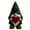 office decor, variant on Military Commemorative Cute Dwarf Ornament Decoration, Hand-Painted Craft with Camouflage Military Cap, Holding Small Flag and Red Heart, Durable and Fade-Resistant Desktop Decor for Home