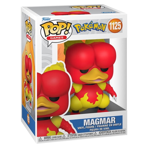 Figura Coleccionable Funko Pop Juegos Pokemon Magmar 1 Pieza