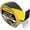 Black/Yellow, variant on Phyxology Commerical Grade Anti Slip Waterproof Grit Floor Marking Tape, 35' Roll