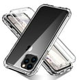thumbnail image 2 of iPhone 13 Pro Max 6.7" Case with Built in Screen Protector, Dteck Full Body Shockproof Dual Layer High Impact Protective Anti-Scratch Soft TPU Cover Cases for iPhone 13 Pro Max 6.7-inch 2021, Clear, 2 of 9
