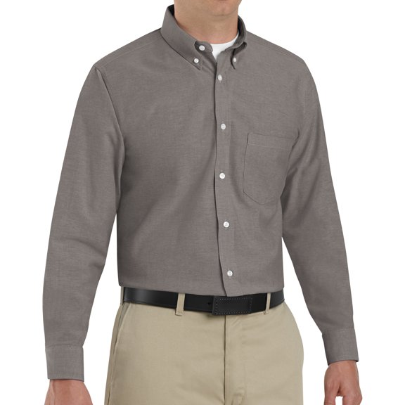 Red Kap Men's Long Sleeve Executive Oxford Dress Shirt