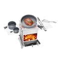 thumbnail image 4 of New Camping Barbecue Oven, Camp Tent Stove, Portable Wood Burning Stove with Grill Racks, 4 of 9