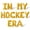 Gold, variant on Letter Balloons - IN MY HOCKEY ERA 16" Inch Alphabet Letters Foil Mylar Balloon Hockey Themed Birthday Party Banner (Gold)