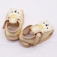 thumbnail image 3 of Summer Baby Boy Girl Bear Pattern Hollow Sandals Cotton Infant Toddler Soft Sole Shoes First Walker, 3 of 7