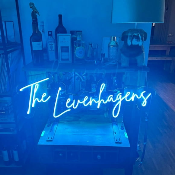 Custom Neon Signs for Bedroom Wedding Birthday Party Prom Home Room Shop Logo Bar Gifts Name Neon Signs Wall Decoration Salon Shop Office LED Neon Name Sign