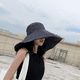 thumbnail image 2 of Sombrero de sol para mujer, de ala ancha, con protección solar UPF 50+, plegable, para playa, para verano, 2 of 5