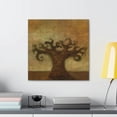 thumbnail image 3 of Oak Tree at Sunset - Canvas, 3 of 10