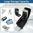 thumbnail image 2 of 2025 Upgrade SL-591 Car Window Lock Box, car Key Lock Box, Car Lock Box, Car Window Punch Button Lock Box, Vehicle Window Lock Box, Lock Boxes for car fit for Ride Share, Turo, GetAround, 2 of 7