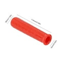 thumbnail image 1 of 2 Pcs Poignées en Caoutchouc pour Brouette, Tubes Ronds Poignées de Remplacement Rouges 114 x 16 mm, 1 of 10