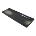 thumbnail image 6 of Pack Of 5 Charcoal Grey Tone Hakumu Collection Rectangular Serving Platters 14"L, 6 of 12