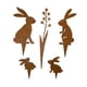 thumbnail image 2 of Estaca de Conejo de Pascua para Jardín, Adorno de Metal para Decoración de Patio, Ideal para Aceras Y ., 2 of 9