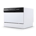 thumbnail image 2 of Comfee' Energy Star Countertop Portable Dishwasher, 6 Place Settings, 8 Wash Programs, for Apartments and RVs, Black/White, 2 of 11