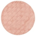 thumbnail image 2 of Safavieh Easy Care Coty Checkered Area Rug, Rose, 6' x 6' Round, 2 of 10