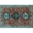 thumbnail image 1 of Ahgly Company Indoor Rectangle Persian Light Blue Traditional Area Rugs, 8' x 12', 1 of 4