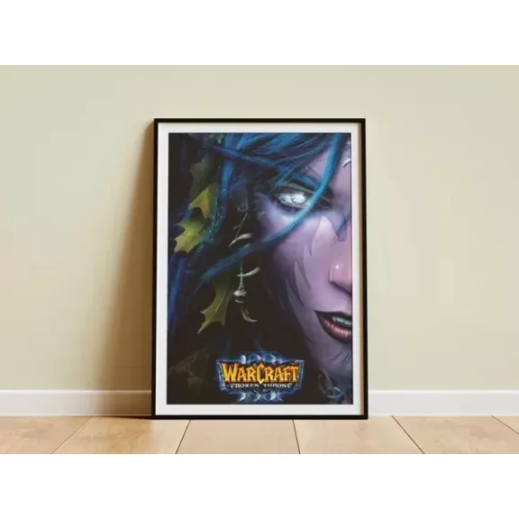 Kna Prints - Warcraft Iii Tyrande Whisperwind (Night Elf Race) Poster For Home Decor, Living Room, Bedroom, Office, UNFRAMED-8x12
