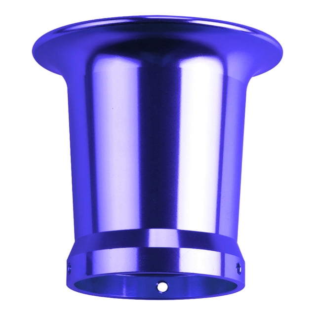 Pila De Velocidad Pila de velocidad de aleación de aluminio de 50 mm para carburador PWK 21/24/26/28/30 mm (azul)
