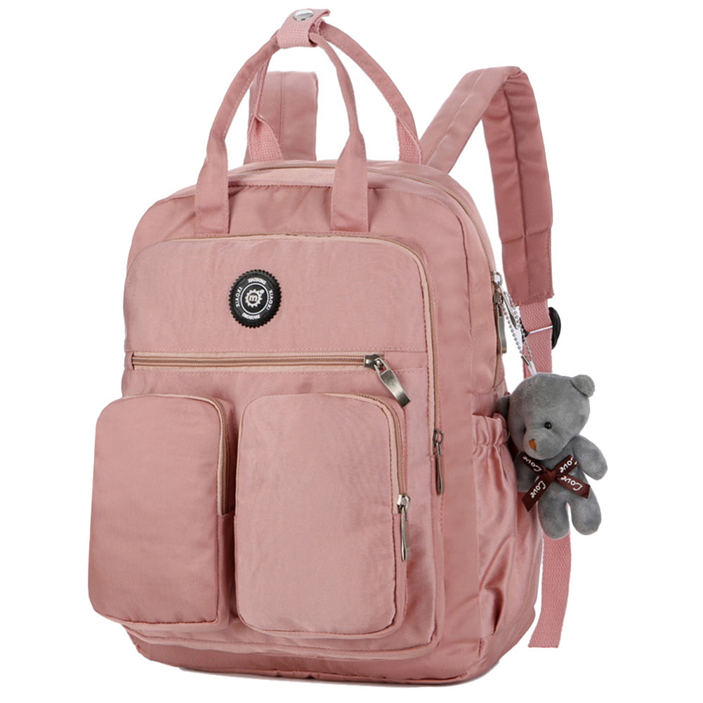 School Shopping Parties LOTONJT Womens Leather Bag Waterproof Multi-Function Large-Capacity Backpack Adjustable Shoulder Bag for Travel Commuting 