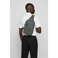 thumbnail image 5 of BOSS Men's Mono-Strap Backpack with Logo Patch and Zipped Pocket, 5 of 6