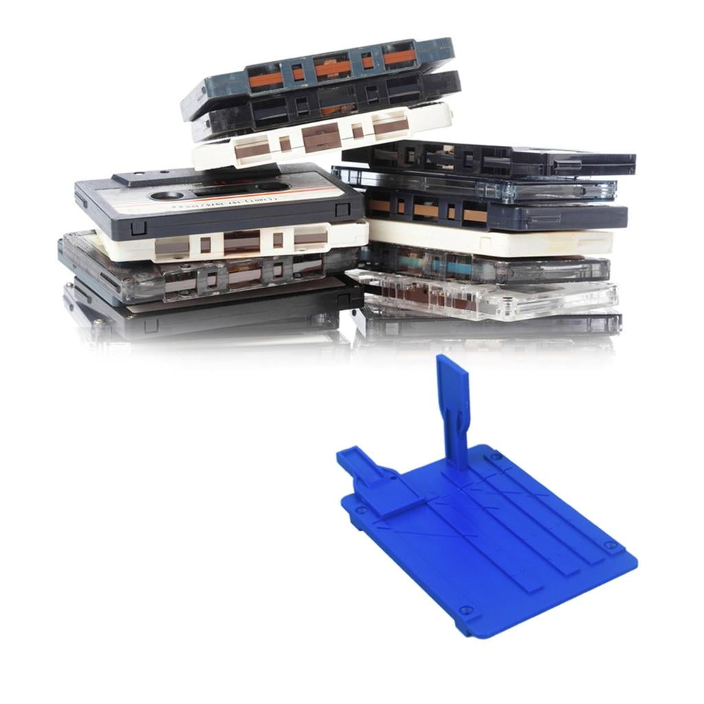Jesscasday Tape Splicing Set for Opening Cassette Tape Repair with Two Fixers Set