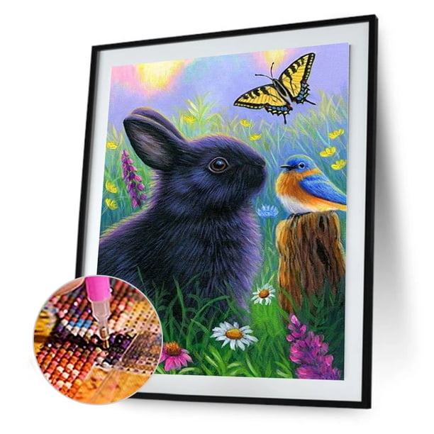5D bricolaje taladro completo diamante pintura conejo punto de cruz bordado mosaico Likrtyny decoración de arte