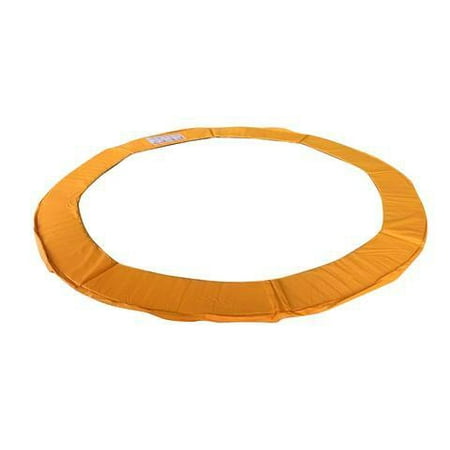 ExacMe Trampoline Replacement Safety Pad Frame Spring Round Cover 15 FT Orange Color