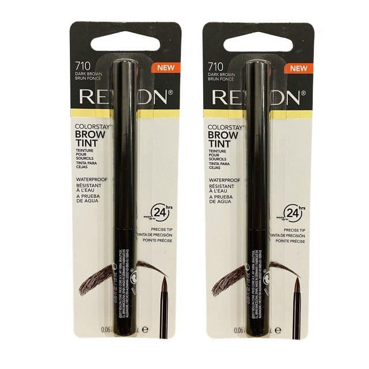 Pack Of 2 Revlon Colorstay Brow Tint, Dark Brown 710
