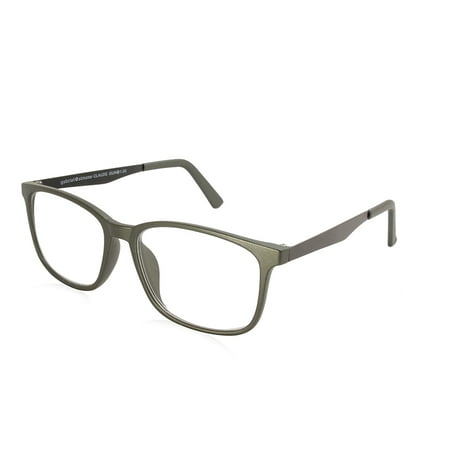 gabriel + simone reading glasses - claude gunmetal / gunmetal +1.25-claudegun125