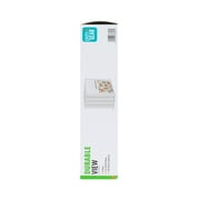 (2 pack) Pen+Gear Durable View 1/2 D-Ring Binders, White, 4 Count