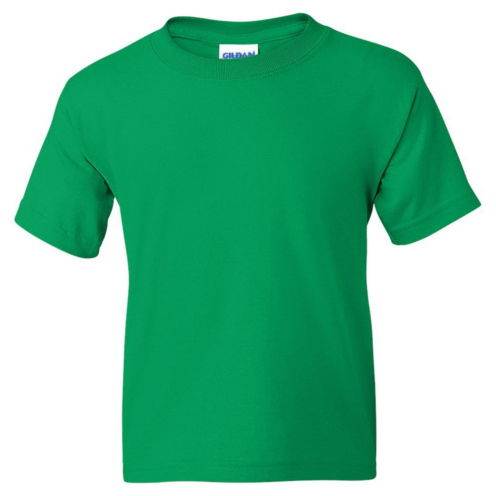 Gildan Gildan 8000B Dryblend Youth TShirt Kelly GreenLarge