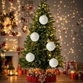 thumbnail image 5 of Cheapark 4.7/5.9 Inch (12/15cm) Large Christmas Balls - Champagne-Colored Painted Decor For Christmas Trees & Foyers, Festive Holiday Ornaments, 5 of 6