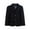 E, variant on Girls Blazer Long Sleeve Shawl Collar Open Front Formal Bule Suit Jacket with Pocket Dress Coat for Toddler Girls 12-18 Months
