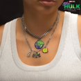 thumbnail image 4 of Marvel She-Hulk Charm Chain Set Necklace, 4 of 5