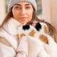 thumbnail image 5 of GOOHOCHY 1 par de guantes de pata de gato, guantes de pata de cosplay, accesorios, guantes de pata de animal, mitones de pata de gato de peluche, decoraciones, 5 of 7