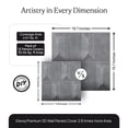 thumbnail image 2 of ELEVIQ 19.7" x 19.7" Premium 3D Wall Panel, Decorative Panels for Walls (Set of 12), 2 of 5