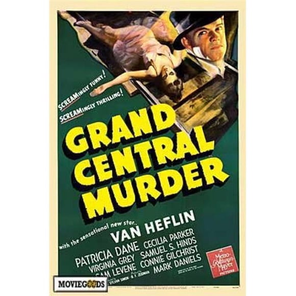 Posterazzi MOVCH2605 Grand Central Assassiner Affiche de Film - 27 x 40 Po.