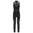 thumbnail image 1 of dPois Girls Rhinestone Gymnastics Leotards Ballerina Dance Costume Mock Neck Key Hole Back Figure Black 12, 1 of 5