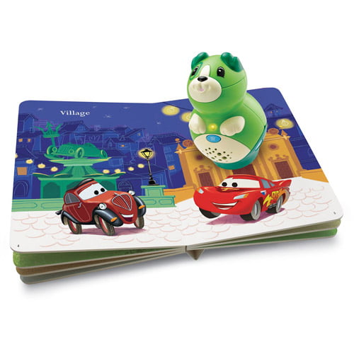 LeapFrog Tag Pen Leap Junior Book — DISNEY PIXAR CARS WORLD ADVENTURE 