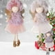 thumbnail image 5 of Farfi Encanto De Muñeca De Navidad con Sombrero Redondo Falda De Gasa Vestir Lindos Juguetes De Peluche Decoración Navideña Árbol De Navidad Muñeca De Ángel Adorno Colgante Regalos De Año Nuevo, 5 of 5